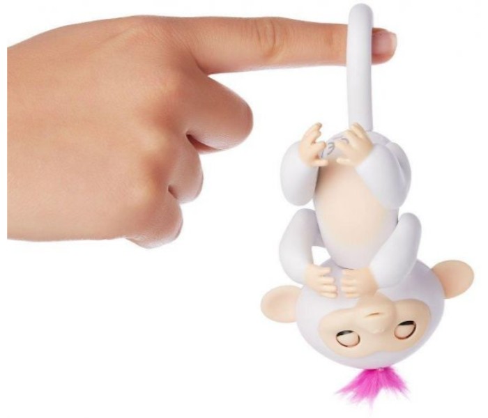  Fingerlings Interactive Finger Monkey FIM04W White - Zoom Image 2