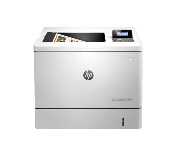 HP M553n LaserJet Enterprise Color Printer - Black & White - Zoom Image 6