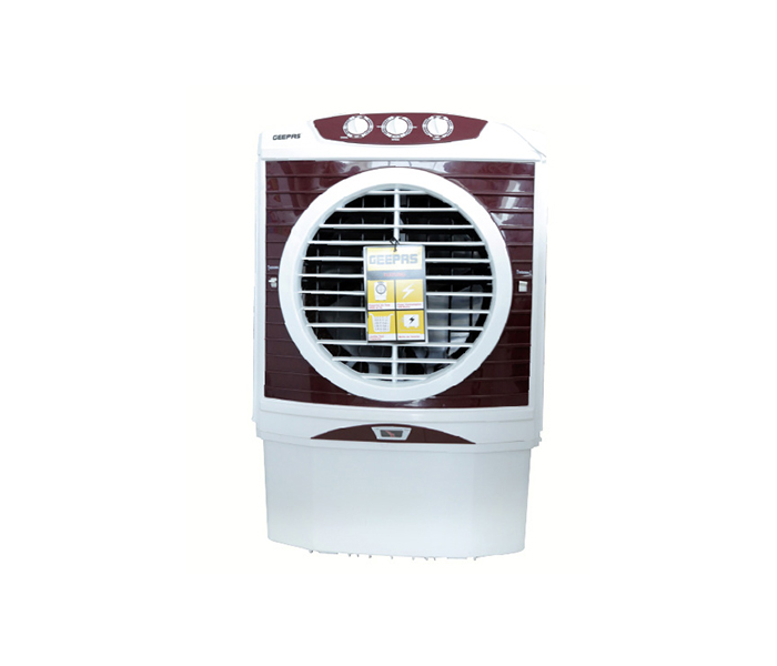 Geepas GAC9603 50 Litre Air Cooler with Honey Comb Cooling Pad - Zoom Image