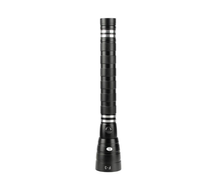 GHS 3SC F3 Waterproof Aluminum Torch Light Black - Zoom Image 2