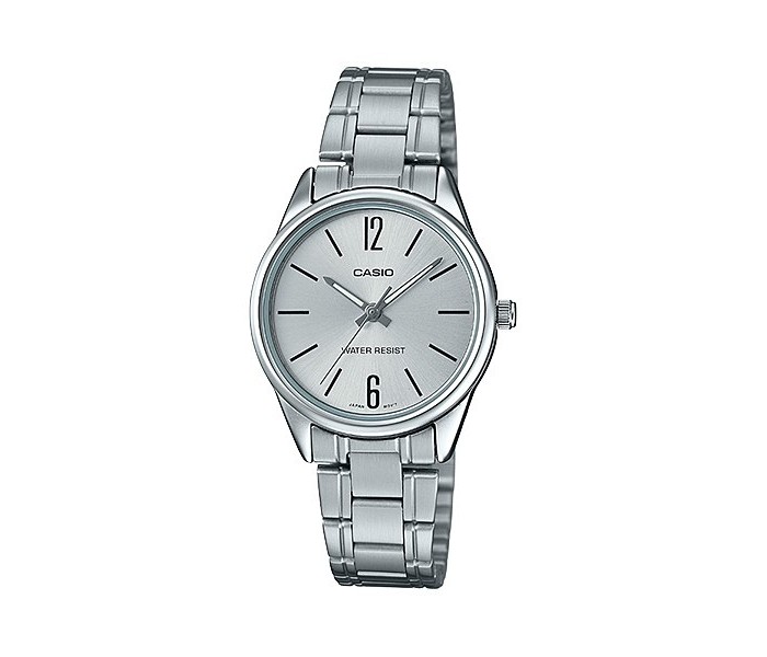 Casio LTP-V005D-7BVDF Womens Analog Watch Silver - Zoom Image