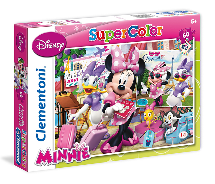 Clementoni 26900 Minnie Super Colour Children Puzzle - 60 Pieces - Zoom Image 2