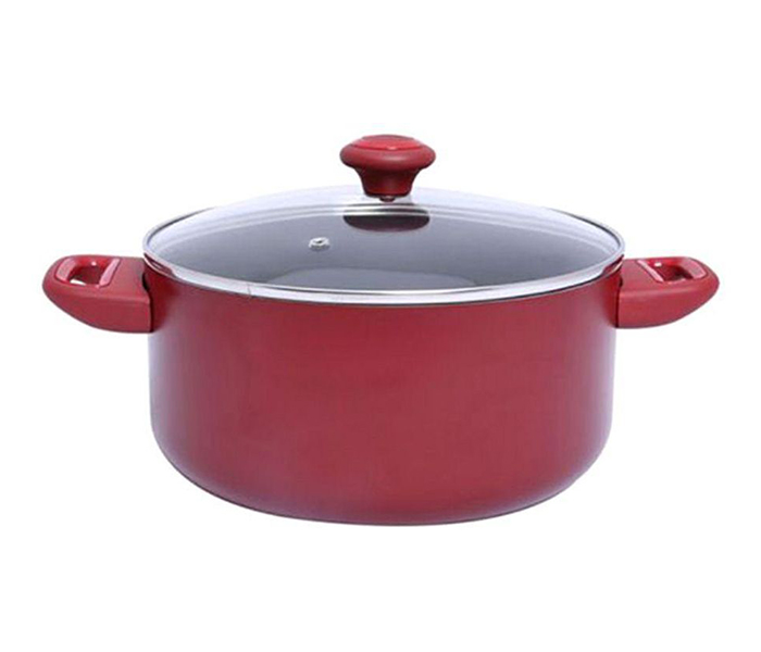 Prestige PR21524 6.2L Classique Pro Covered Stockpot - Red - Zoom Image 4