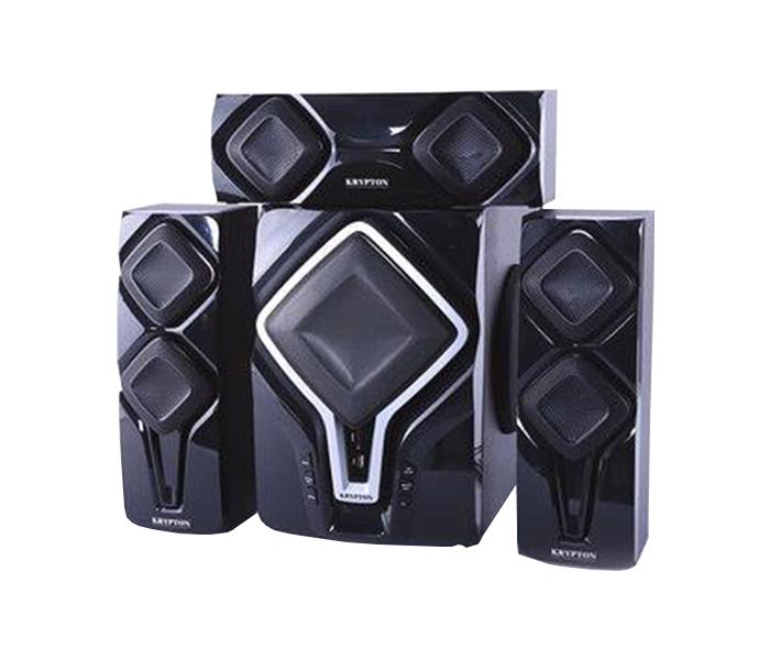 Krypton KNMS6099 3.1 Channel Multimedia Bluetooth Speaker - Black - Zoom Image