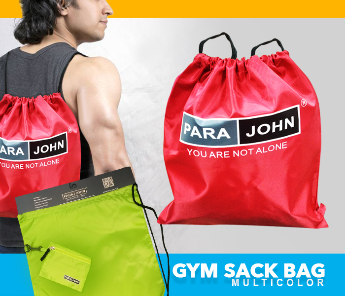 Para John PJGS8302 Gym Sack Bag Multicolor - Zoom Image 1