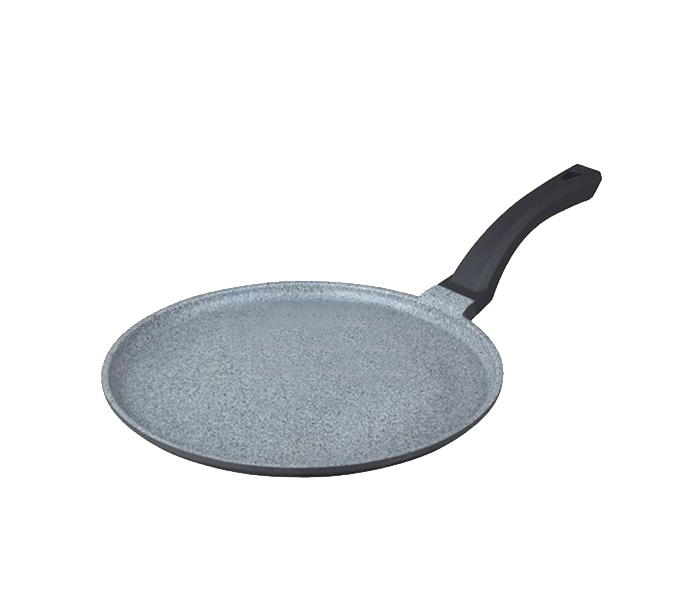 Royalford RF8589 25CM Non-Stick Die Cast Crepe Tawa - Grey & Black - Zoom Image 1