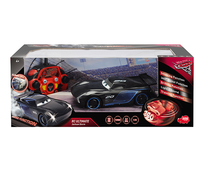 Dickie 203086007038 RC Cars 3 Ulimate Jackson Storm - Black - Zoom Image 7