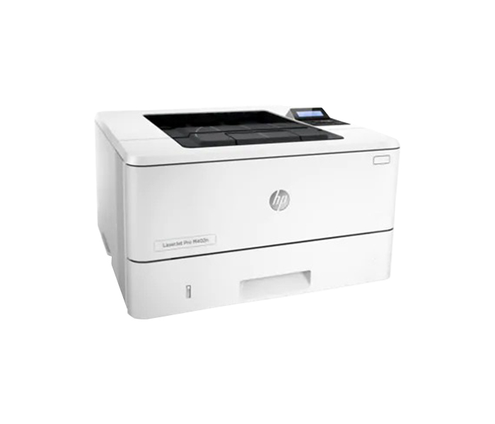 HP M402n LaserJet Pro Monochrome Laser Printer - White - Zoom Image 1