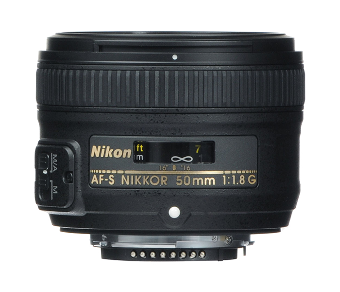 Nikon AF-S Nikkor 50mm f/1.8G Lens - Black - Zoom Image 1