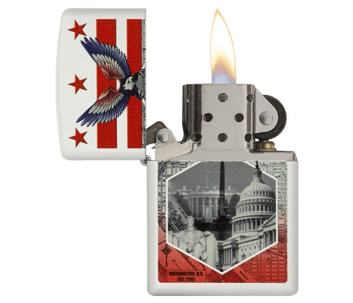 Zippo 29084 Washington DC Lighter Multicolor - Zoom Image 2