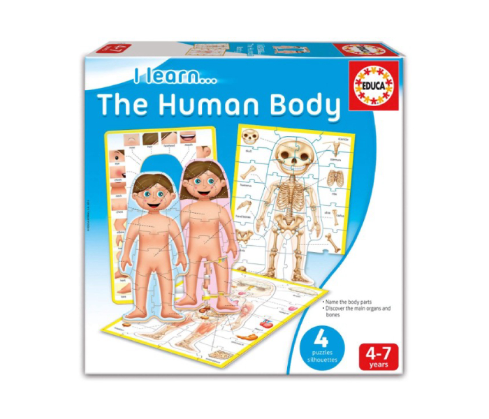 Educa 16420 The Human Body Multi Color - Zoom Image