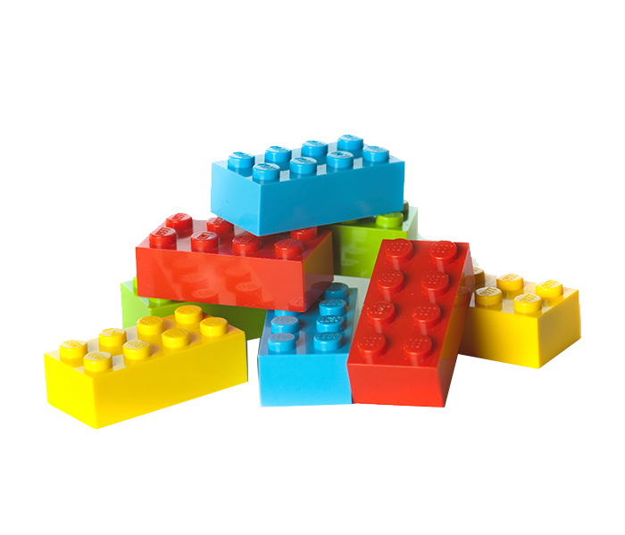 Taqdeer 4044 Tong Cai Plastic Blocks Develop Imagination & Creativity for Kids - Zoom Image 1