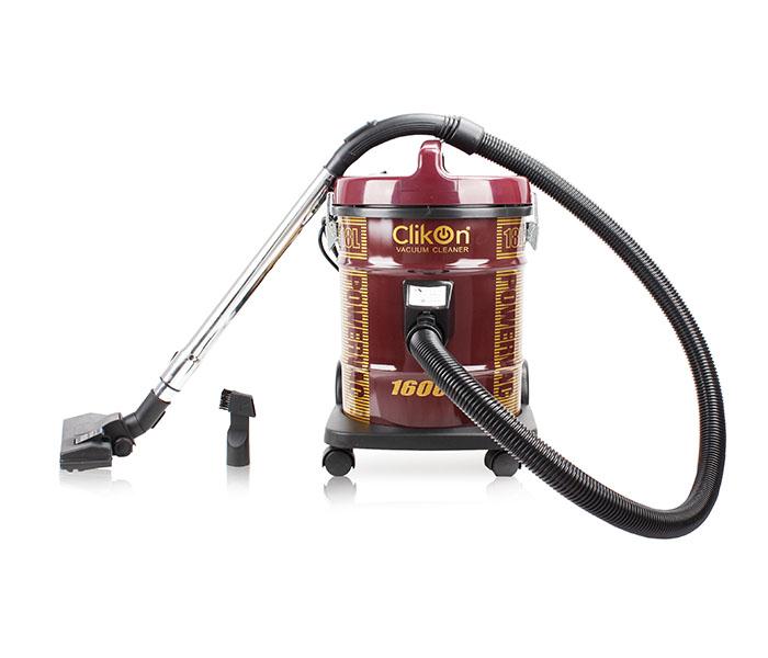 Clikon CK4023 18 Litre Vacuum Cleaner with Copper Motor, 1600W - Zoom Image