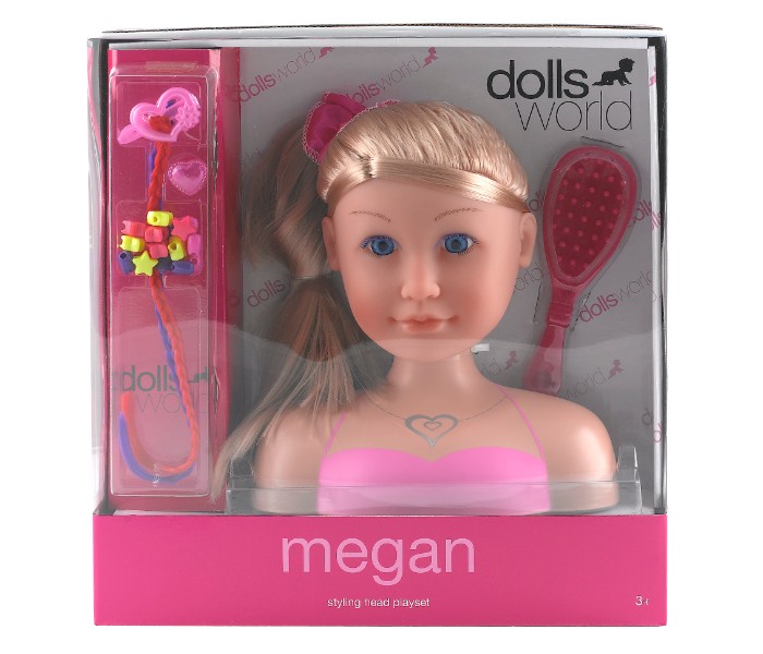 Dolls World 8730 Megan Hair Styling Set  Multi Color - Zoom Image 3