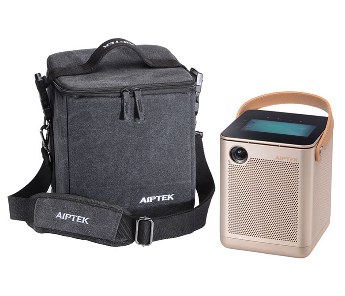 Aiptek P800 BoomBox Wireless Quad-Directions Projector - Brown - Zoom Image 4