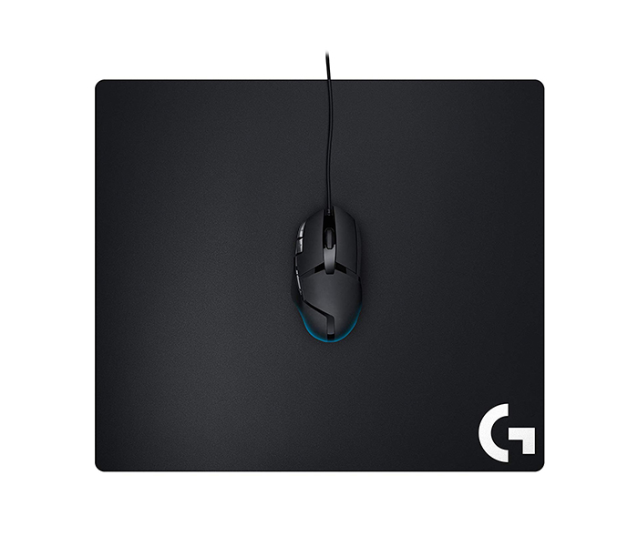 Logitech 943-000090 G640 Large Cloth Gaming Mouse Pad - Black - Zoom Image 2