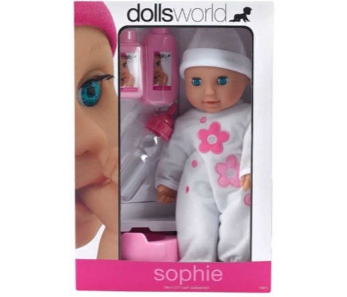 Dolls World 8541 Sophie 30 cm White - Zoom Image