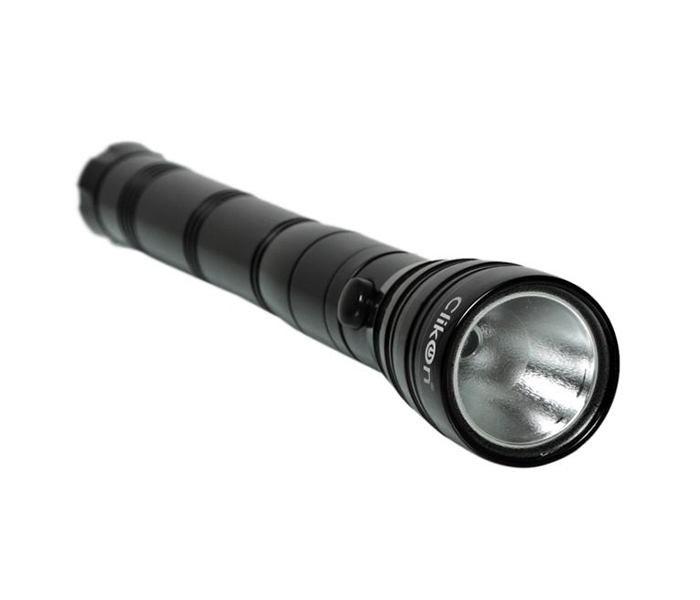 Clikon CK5055 2 In 1 Rechargeable LED Flash Light - Black - Zoom Image 2