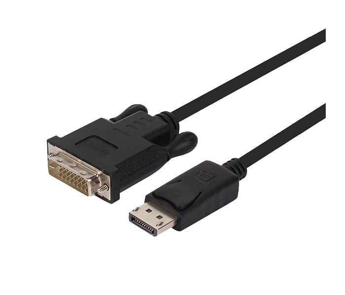 Unitek Y-5118BA 1.8M DisplayPort to DVI Male Cable - Black - Zoom Image