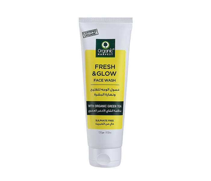 Organic Harvest 100g Fresh & Glow Face Wash - Zoom Image 2