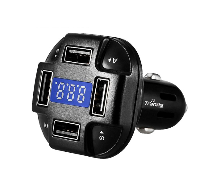 Trands TR-PC7448 4 Port USB Car Charger - Black - Zoom Image 5