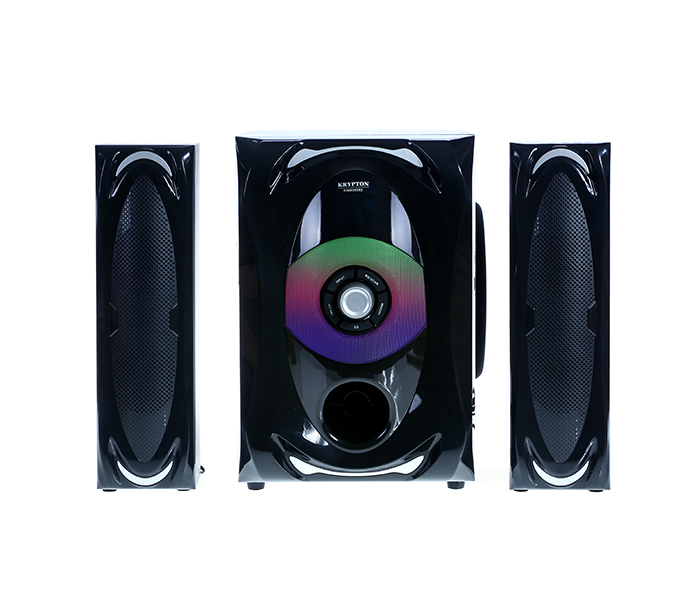 Krypton KNMS6082 2.1 Channel Multimedia Speaker System with USB, SD Card Slot, FM & Bluetooth - Zoom Image