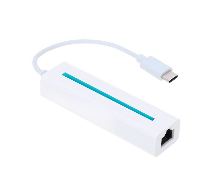 Trands TR-NW909 Type-C to LAN Adapter for MacBook - White - Zoom Image 4