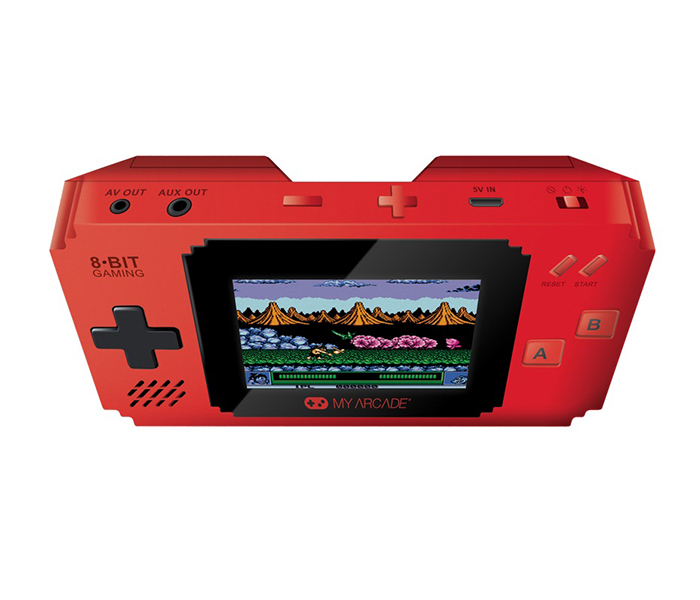 My Arcade DGUNL-3202 Pixel Player with 300 Games - Red - Zoom Image 1