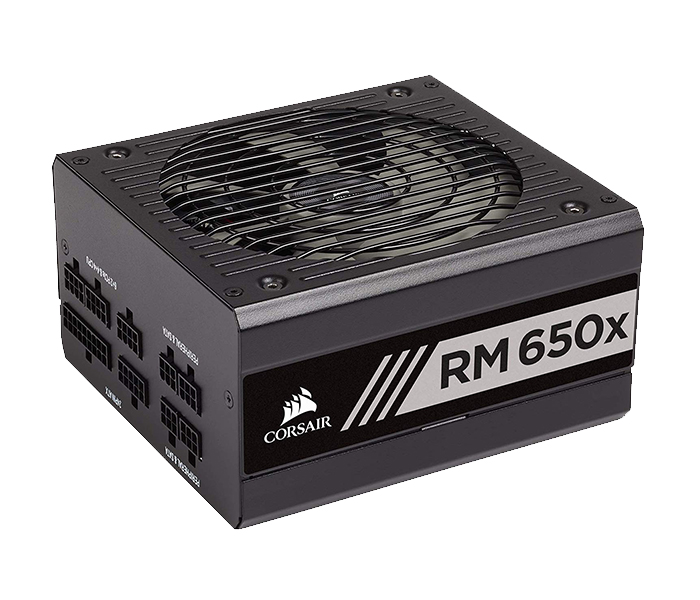 Corsair CP-9020178-UK RMx Series RM650x 80 Plus Gold Fully Modular ATX Power Supply - Black - Zoom Image 1