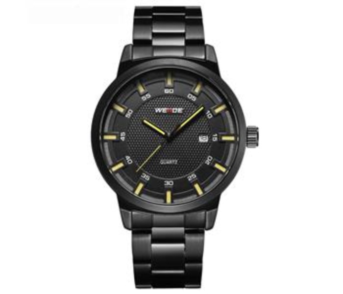 Weide WD 002MB Mens Analog Watch Yellow and Black - Zoom Image 4