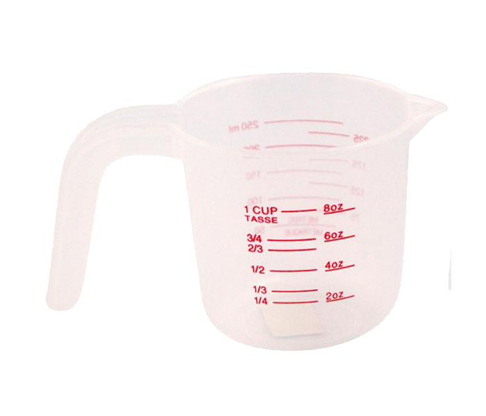 Royalford RF5468 300ml Plastic Measuring Cup - Clear - Zoom Image