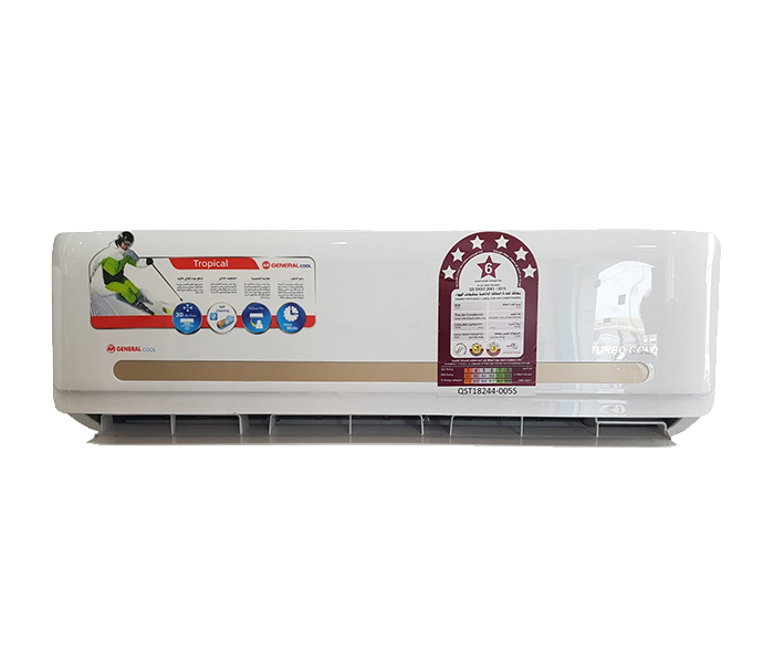 General Cool ASTABD-18CRN1-B1 1.5 Ton Split Air Conditioner with Rotary Compressor -White - Zoom Image