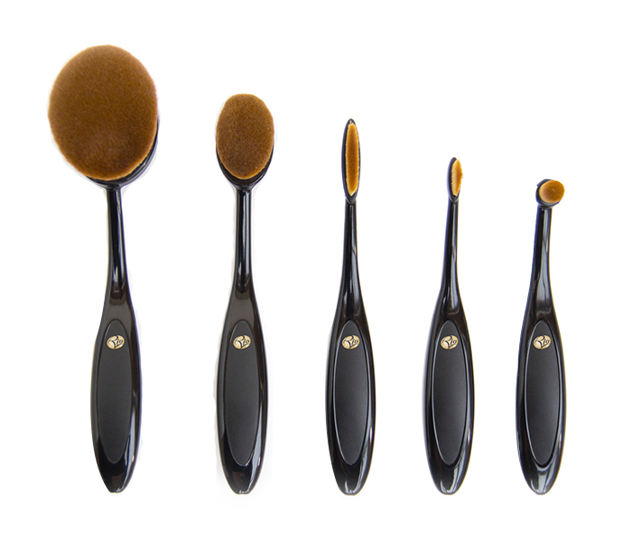 Rio BROM Essential Microfibre Cosmetic Brush Collection - Zoom Image 2