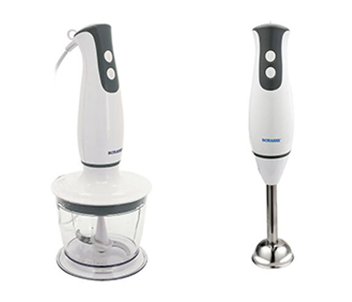 Sonashi SHB-169(VDE) 300W 3-in-1 2 Speed Hand Blender - White - Zoom Image 2