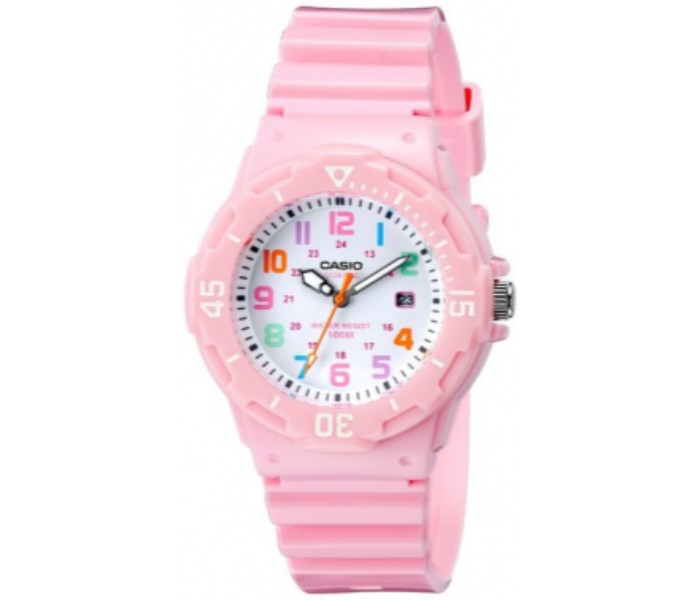 Casio LRW-200H-4B2DF Womens Analog Watch Baby Pink - Zoom Image