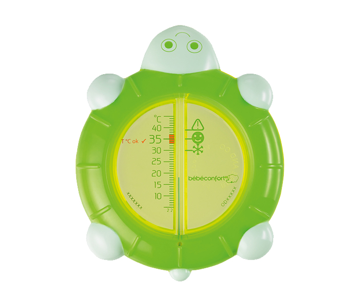 Bebe Confort 32000211 Tortoise Bath Thermometer - Green - Zoom Image