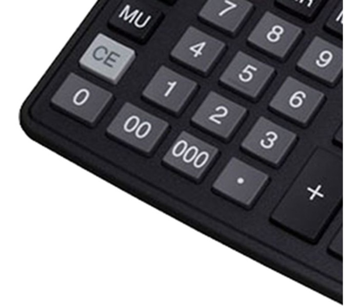 Citizen CTZ SDC 414 14 Digit Basic Calculator Black - Zoom Image 2