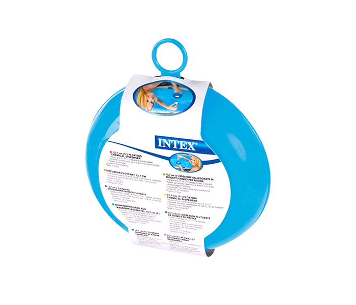 Intex ZX-29040 5-in-1 Bromine & Chlorine Tablets Floating Chemical Dispenser - Small - Zoom Image 1