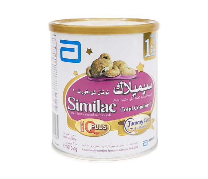 Abbott N12277868A Similac IQ Plus: Total Comfort 1 Baby Formula 360 g - Zoom Image