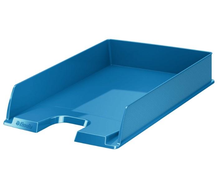 Esselte 623926 Vivida Europost Letter Tray Blue - Zoom Image