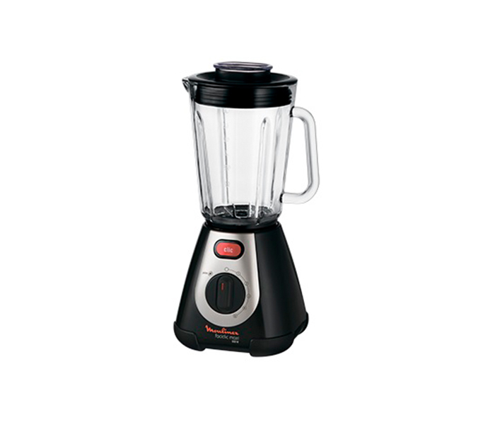 Moulinex LM233A 600 Watts Double Clic Blender with Maxi Glass Jar - Black - Zoom Image