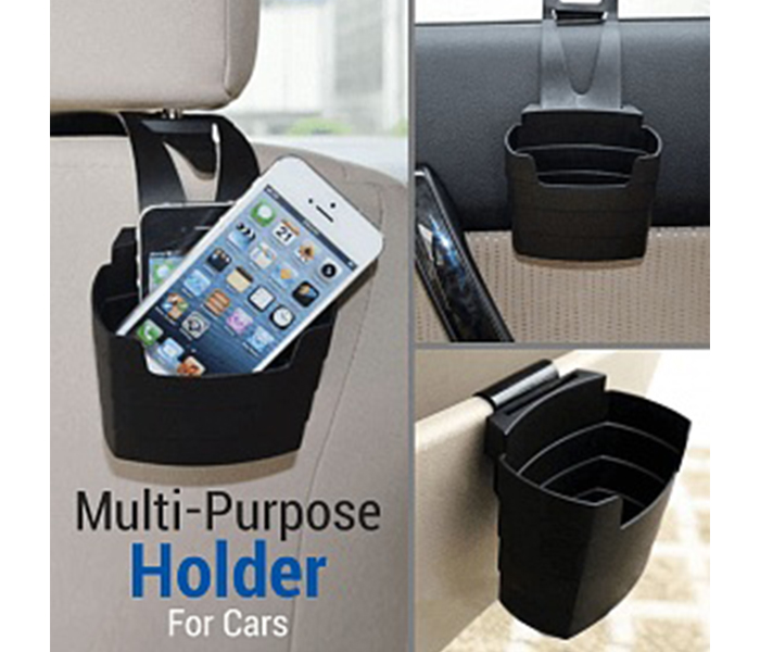 Multi-Purpose Chips Holder for Car, Black - Zoom Image 3