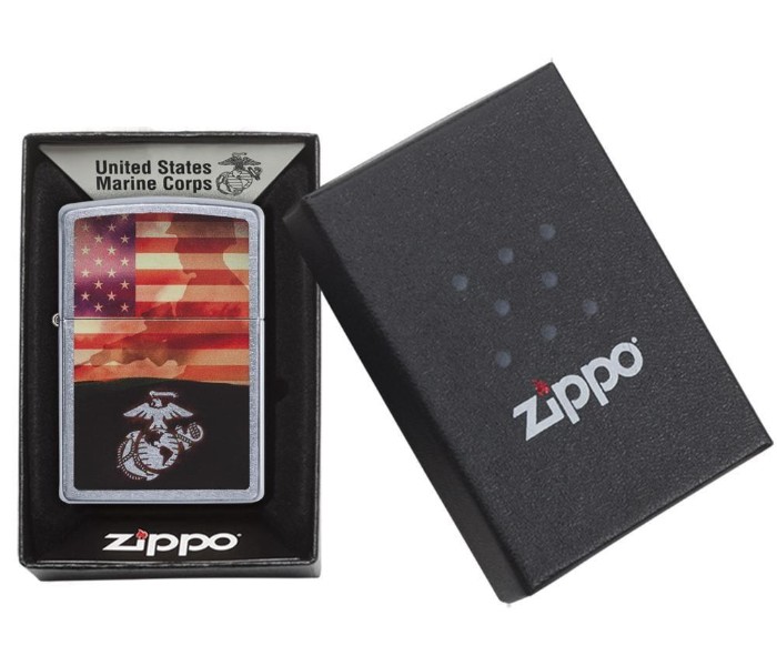 Zippo 29123 USMC Lighter Multicolor - Zoom Image 3