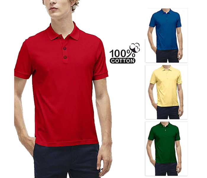 Okko OK30454 4-in-1 Studio 19 Solid Polo Neck & Short Sleeve T-Shirt - Multi Color - Zoom Image