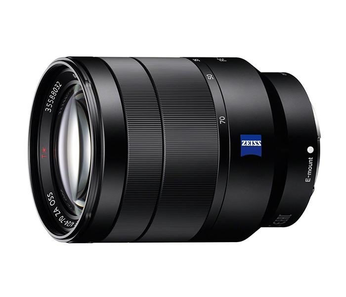 Sony SEL2470Z Vario-Tessar T* FE 24-70mm f/4 ZA OSS Lens - Black - Zoom Image 4