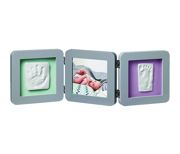 Baby Art 34120139 Baby Room Double Print Frame - Grey - Zoom Image 3