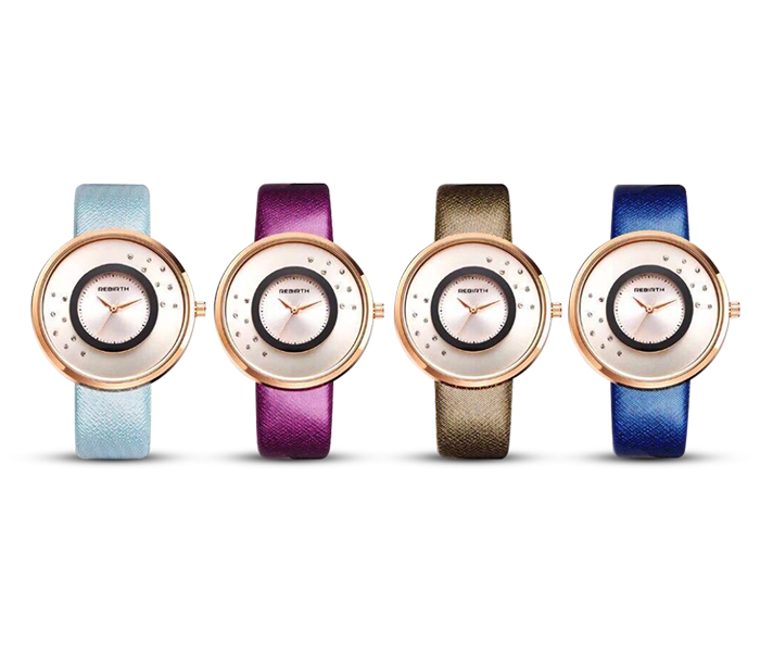 REBIRTH Business Elegant Lady Wrist Watch Pack Of 4 - Zoom Image 2