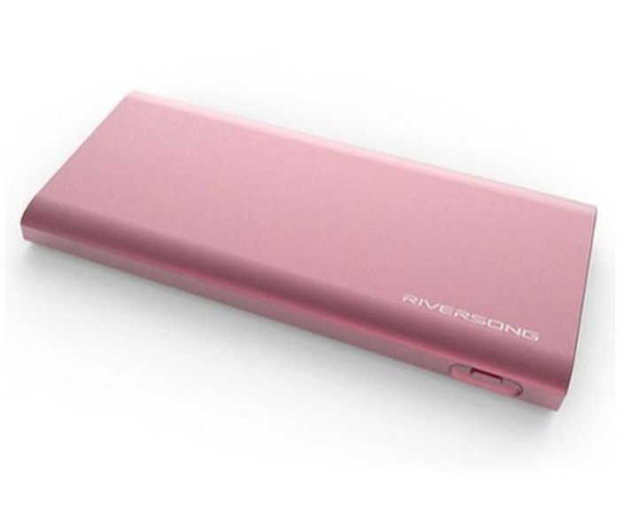 Riversong Power Bank 8000mAh For Smart Phones - LION-X10 Pink - Zoom Image 1