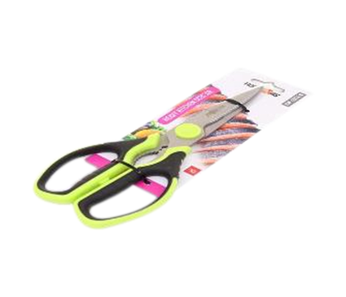 Homeway HW-2014 N Heavy Kitchen Scissor - Green & Black - Zoom Image