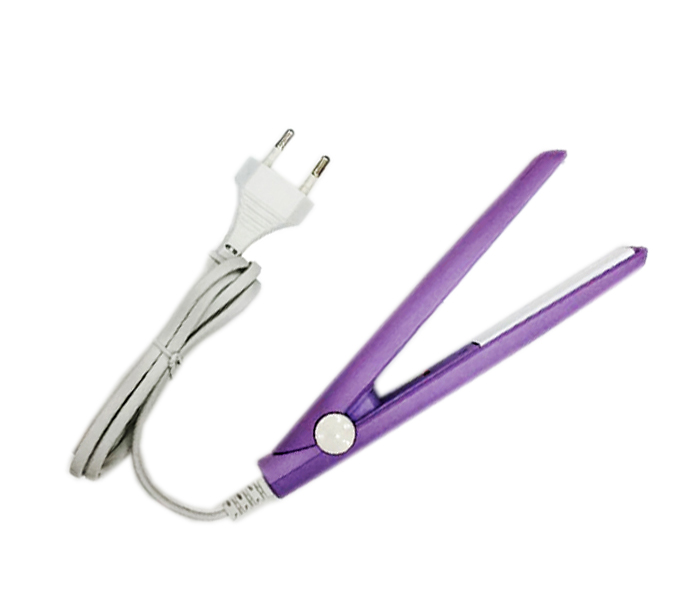 Olympia SN-010 Mini Travel Hair Straightener - Violet - Zoom Image